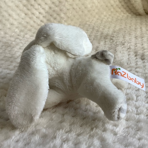 RaZbaby Plush Bunny Rabbit Pacifier Soother Holder Stuffed Animal Toy 2018 - Picture 5 of 11